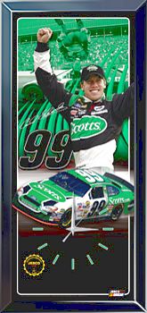 CARL EDWARDS FLIPPIN LIMITED EDITION WALL CLOCK