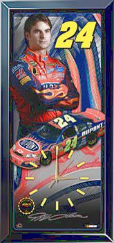 JEFF GORDON BLAZE LIMITED EDITION WALL CLOCK
