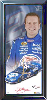 KURT BUSCH GOOD CALL WALL CLOCK