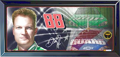 DALE EARNHARDT JR. NEW RIDE LIMITED EDITION WALL CLOCK