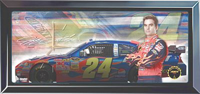 JEFF GORDON IMPOSING LIMITED EDITION WALL CLOCK