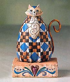 JIM SHORE ABIGAIL CAT FIGURINE