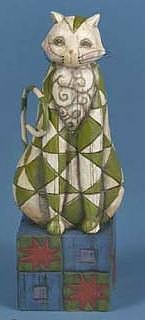 JIM SHORE FELICITY CAT FIGURINE
