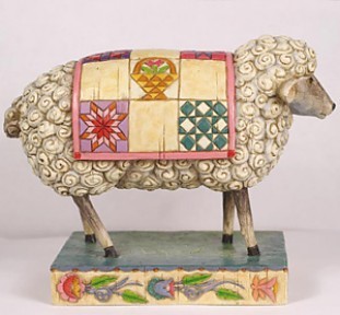 JIM SHORE SHEEP FIGURINE