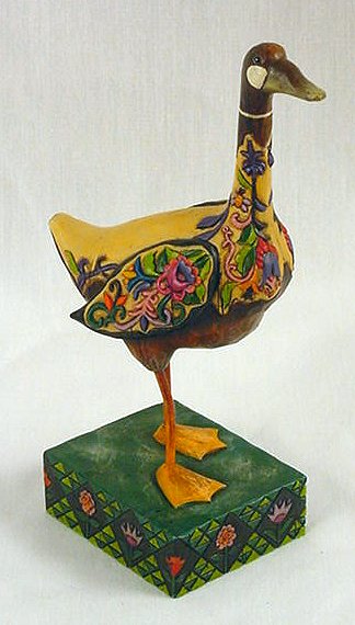 JIM SHORE GOOSE FIGURINE