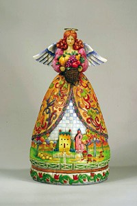 JIM SHORE HEARTWOOD CREEK FALL ANGEL FIGURINE