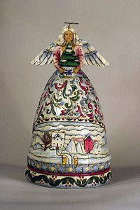 JIM SHORE HEARTWOOD CREEK WINTER ANGEL FIGURINE