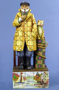 JIM SHORE SHORE MAN FIGURINE