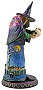 Jim Shore Heartwood Creek Witch Holding Skull Figurine