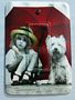 Kim Anderson Girl With Dog Light Switch