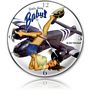 Bombs Away Baby B-25 Mitchell Aircraft Metal Wall Clock