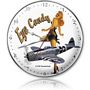 Eye Candy P-47D Thunderbolt Aircraft Metal Wall Clock