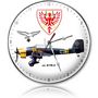 Ju 87-B Aircraft Metal Wall Clock