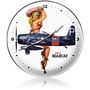 F8F-2 Bearcat Aircraft Metal Wall Clock