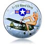 L-19 Bird Dog Aircraft Metal Wall Clock