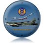 B-52 Stratofortress Aircraft Metal Wall Clock