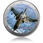 F-4 Phantom Aircraft Metal Wall Clock