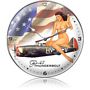 P-47 Thunderbolt Nude Aircraft Metal Wall Clock