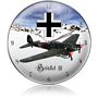 Heinkel III Aircraft Metal Wall Clock