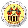 Dixie Metal Wall Clock