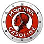 Mohawk Gasoline Metal Wall Clock