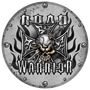 Road Warrior Metal Wall Clock