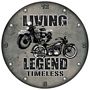 Living Legend Metal Wall Clock