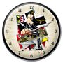 Frau Flyer Metal Wall Clock