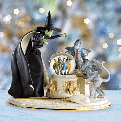 LENOX CLASSICS THE WIZARD OF OZ AN EVIL SPELL IS CAST LIMITED EDITION FIGURINE
