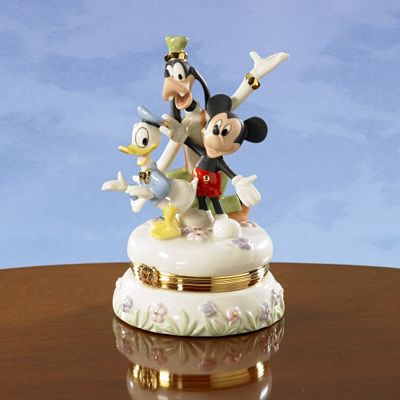 Lenox Classics Disney Mickey And Friends Stamp Treasure Box