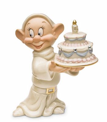 LENOX CLASSICS DISNEY DOPEY'S BIRTHDAY WISH CLASSIC EDITION FIGURINE