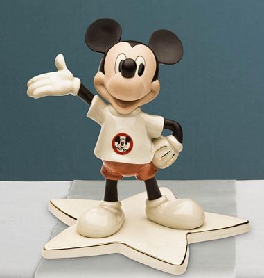 Lenox Classics Disney My Very Own Mouseketeer Mickey Mouse Figurine