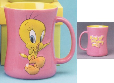 TWEETY 14 OUNCE SCULPTED MUG