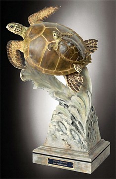 SWIM LESSON LIMITED EDITION MILL CREEK STUDIOS SCULPTURE