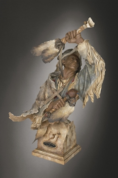IN SEARCH OF ANCIENT TRUTH LIMITED EDITION MILL CREEK STUDIOS SCULPTURE BY STEPHEN HERRERO