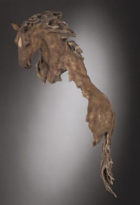 SPIRIT OF THE WEST BROWN MILL CREEK STUDIOS LIMITED EDITION WALL SCULPTURE BY RANDALL READING