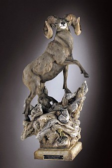 GAINING GROUND LIMITED EDITION MILL CREEK STUDIOS SCULPTURE BY DANNY EDWARDS