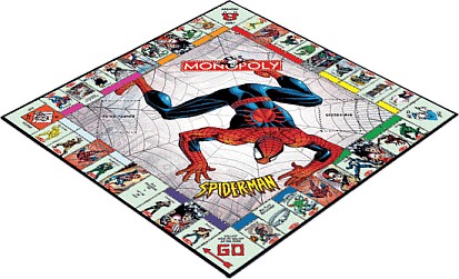 Spider-Man Collectible Version Of Monopoly