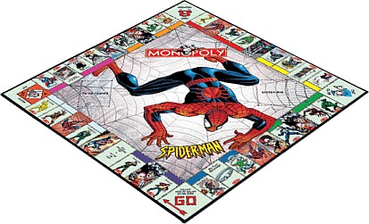 Spider-Man Collectible Version Of Monopoly