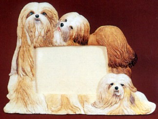 Lhasa Apso 4 X 6 Three Dimensional Photo Frame