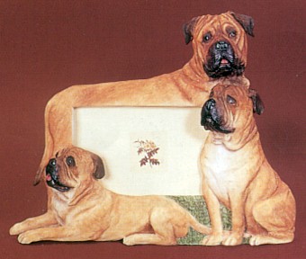 BULLMASTIFF 4 x 6 THREE DIMENSIONAL PHOTO FRAME