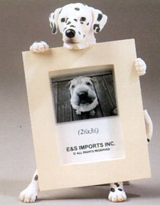 Dalmatian 2-1/2 X 3-1/2 Three Dimensional Photo Frame