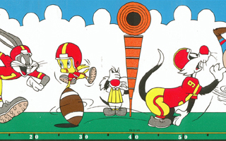 LOONEY TUNES SPORTS WALL BORDER