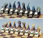 Dinosaurs Chess Set With Walnut Chess Board