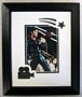 Black Leather - Elvis Presley Framed Print