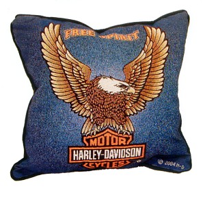 Harley-Davidson Free Spirit Throw Pillow