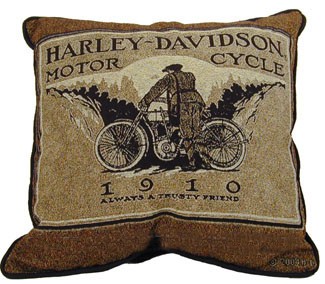 Harley-Davidson 1910 Throw Pillow