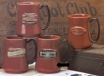 Harley-Davidson Sunburst Cigar Label 15 Ounce Mug