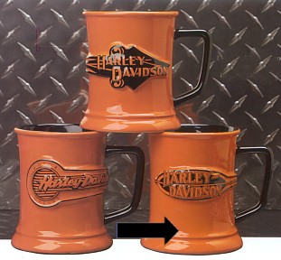 HARLEY-DAVIDSON OVAL TANK LOGO 11 OUNCE MUG