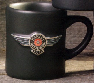 HARLEY-DAVIDSON FAT BOY SCULPTED 10 OUNCE DINER MUG